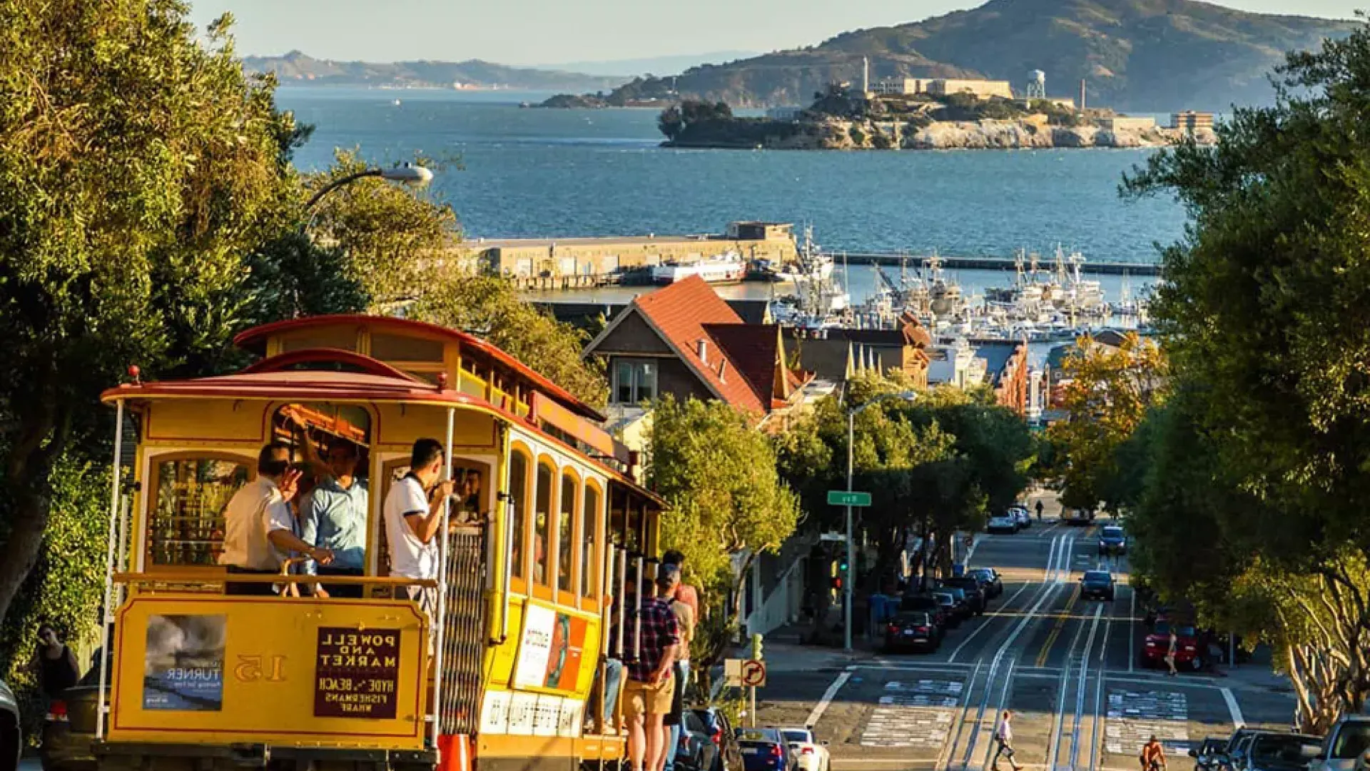 Funivie nel centro di San Francisco